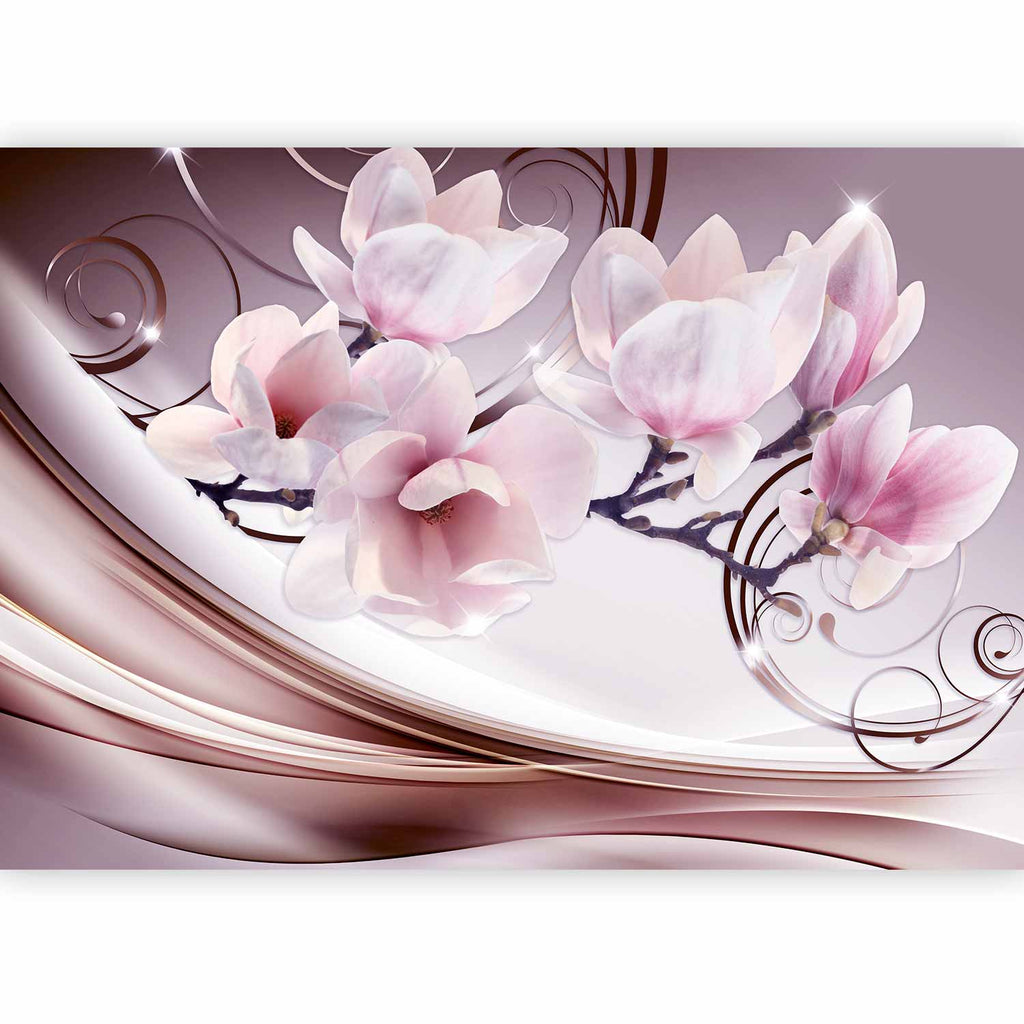 Colourful Magnolia Flowers Wall Mural