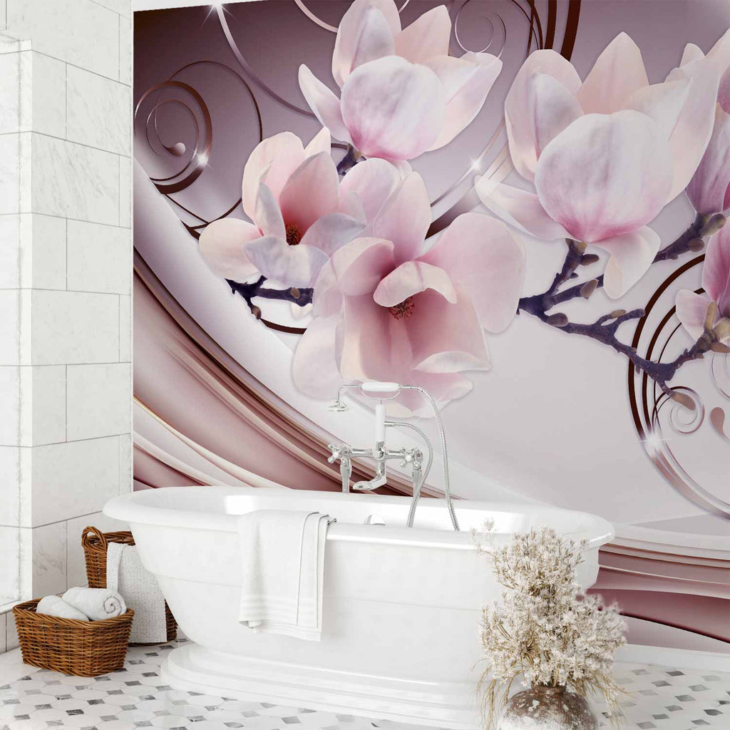 Colourful Magnolia Flowers Wall Mural