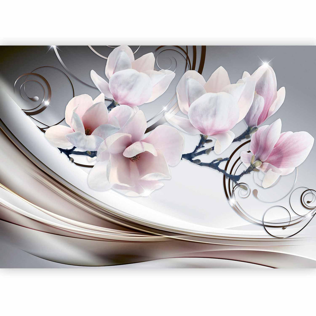 Magnolia Blossom Floral Wall Mural