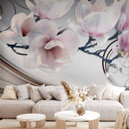 Magnolia Blossom Floral Wall Mural