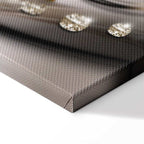 Orchid with Diamond Accents Modern Canvas Print