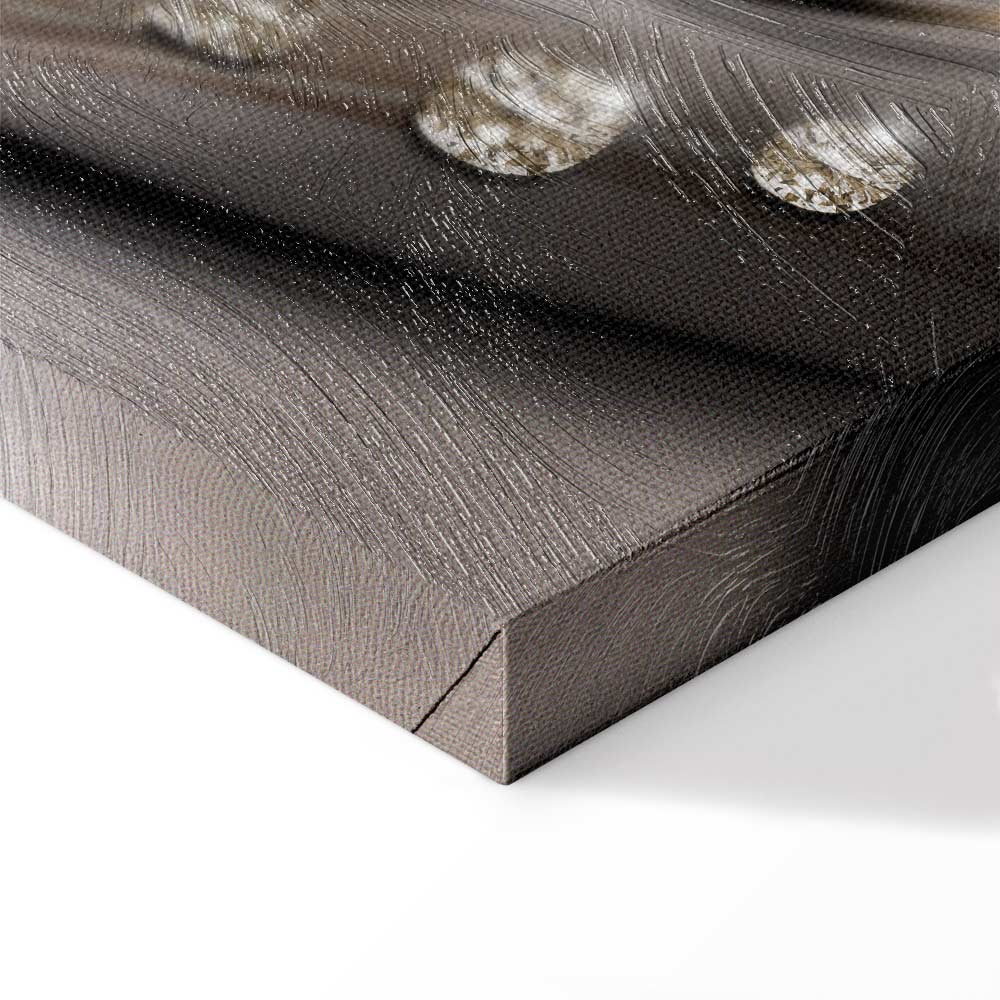 Orchid with Diamond Accents Modern Canvas Print