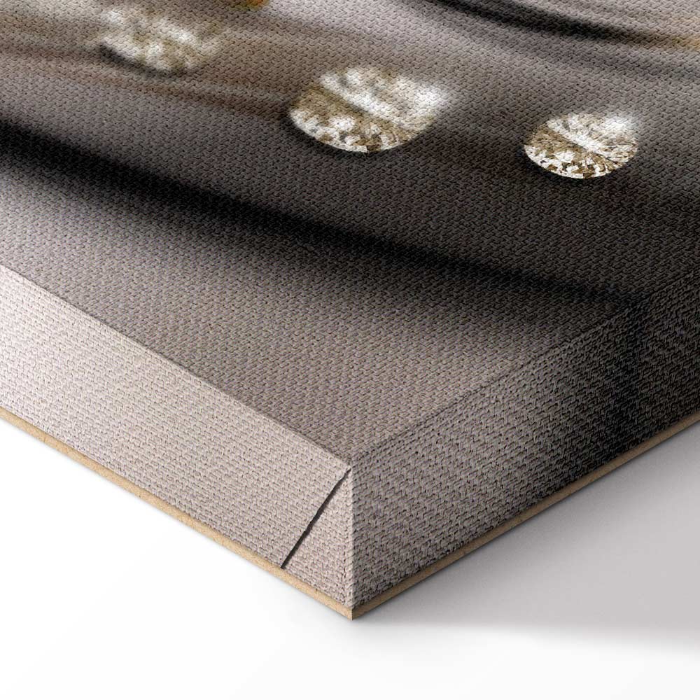 Orchid with Diamond Accents Modern Canvas Print