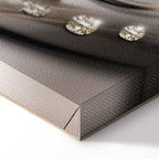 Orchid with Diamond Accents Modern Canvas Print