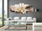 Shiny Lily Floral Modern Acrylic Print