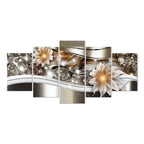 Abstract Luminosity Floral Canvas Print