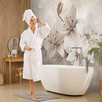 Diamond Lilies Floral Wall Mural