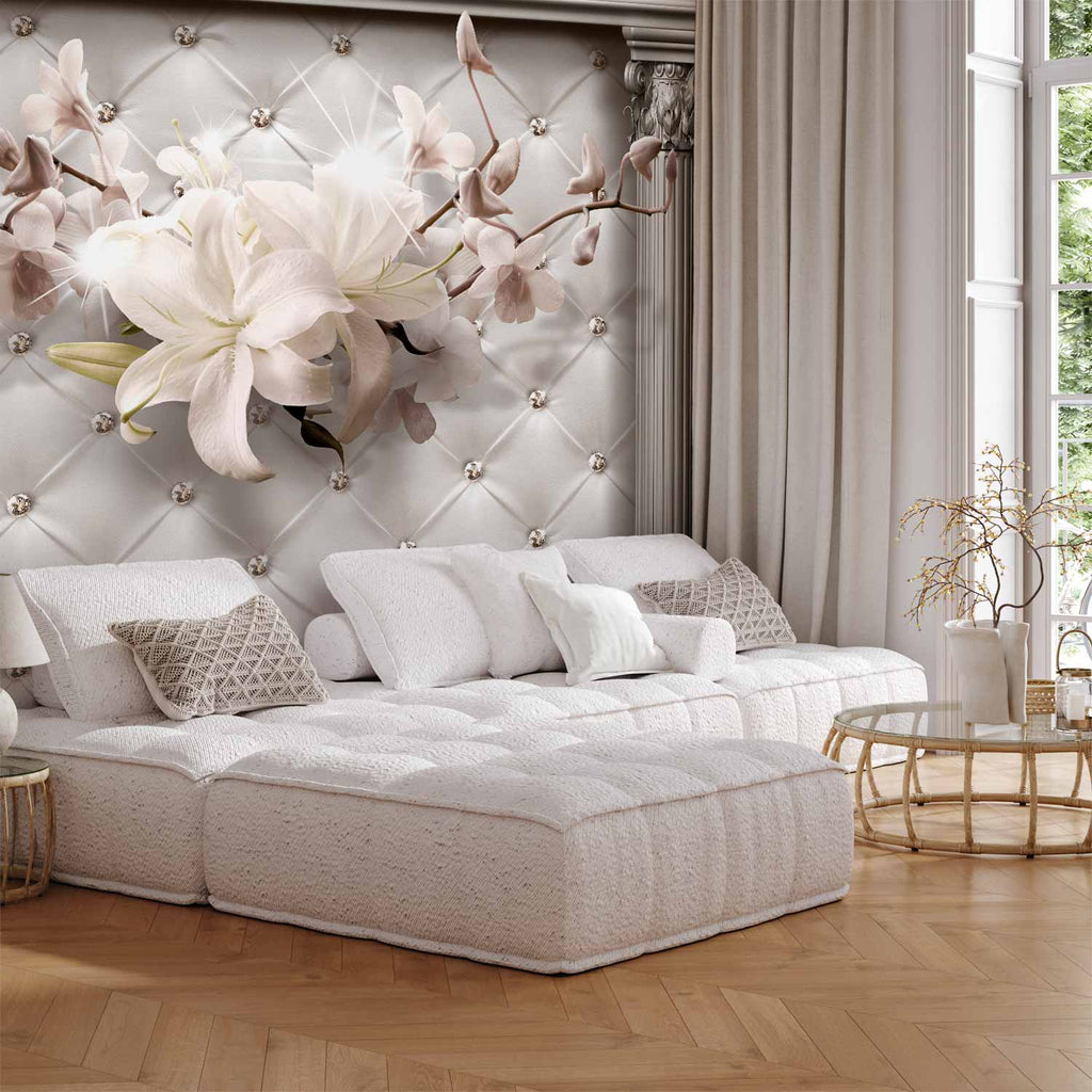 Royal Floral Column Wall Mural