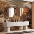 Gold Dandelion Nature Wall Mural