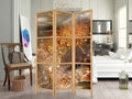 Dandelion Floral Japanese Room Divider