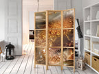 Dandelion Floral Japanese Room Divider