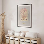 Mysterious Tree Abstract Nature Poster