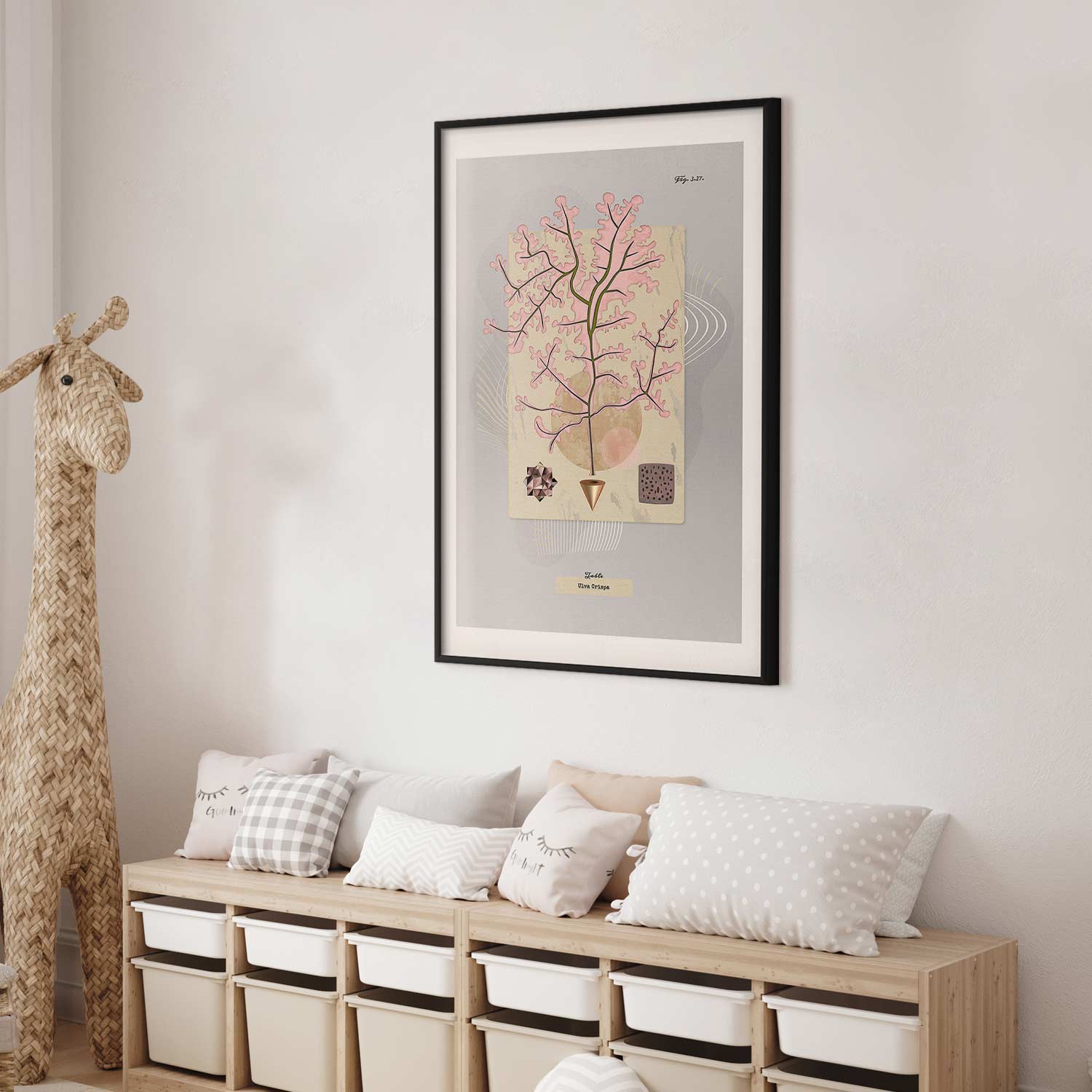 Mysterious Tree Abstract Nature Poster