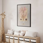 Mysterious Tree Abstract Nature Poster