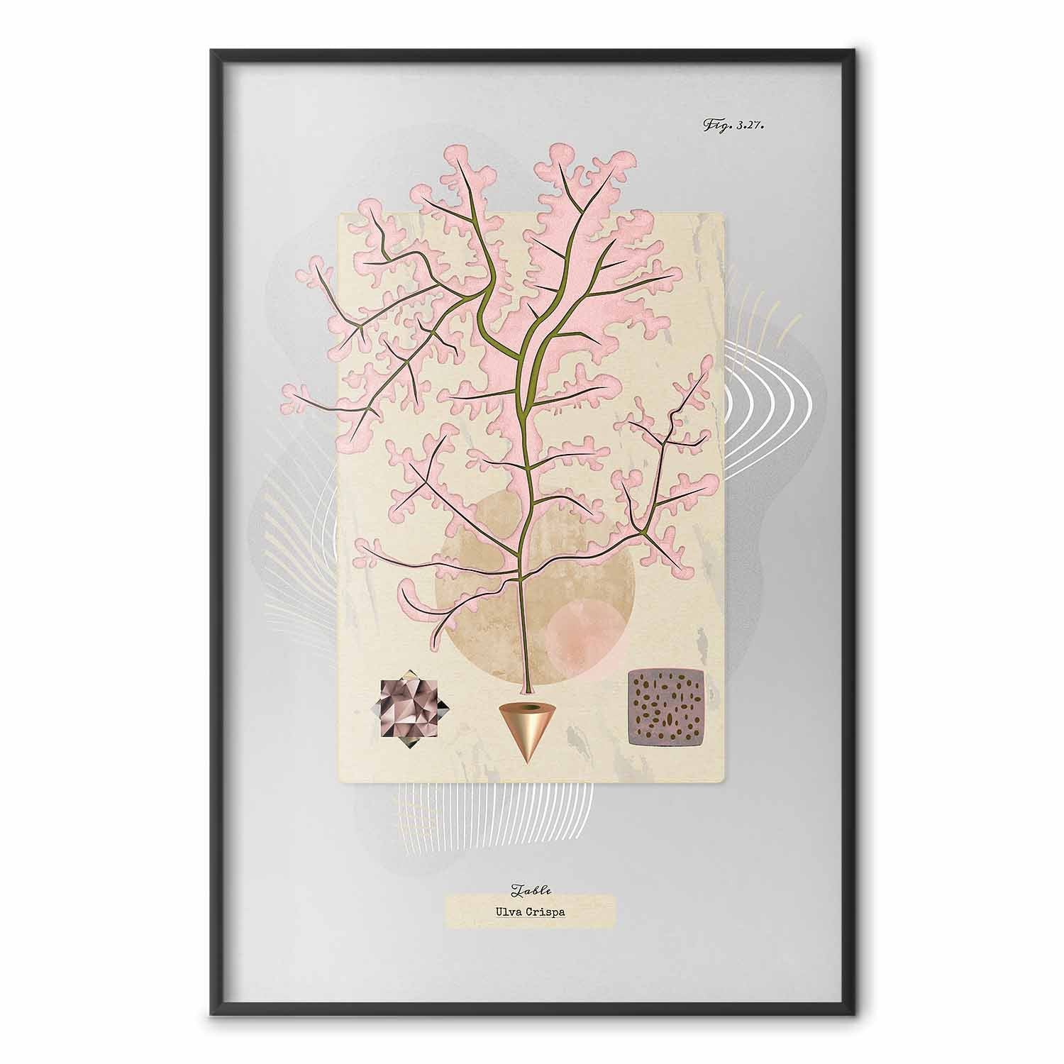 Mysterious Tree Abstract Nature Poster