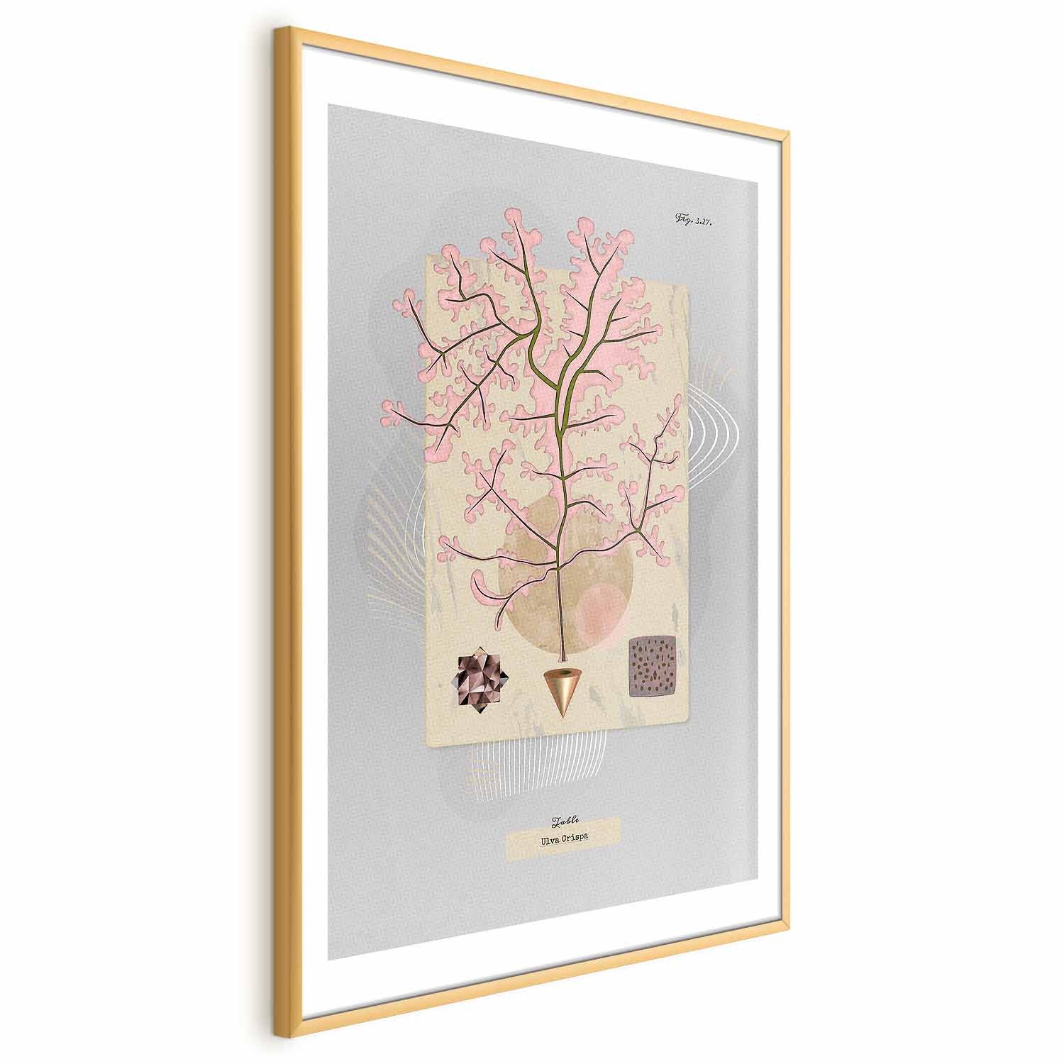 Mysterious Tree Abstract Nature Poster
