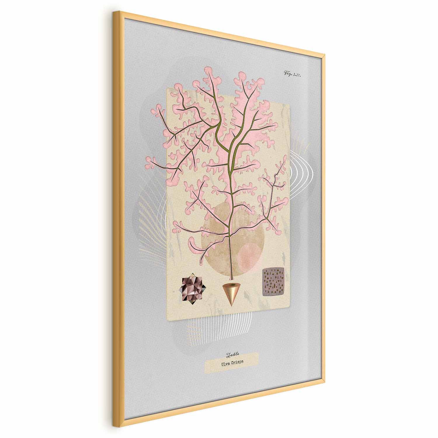 Mysterious Tree Abstract Nature Poster