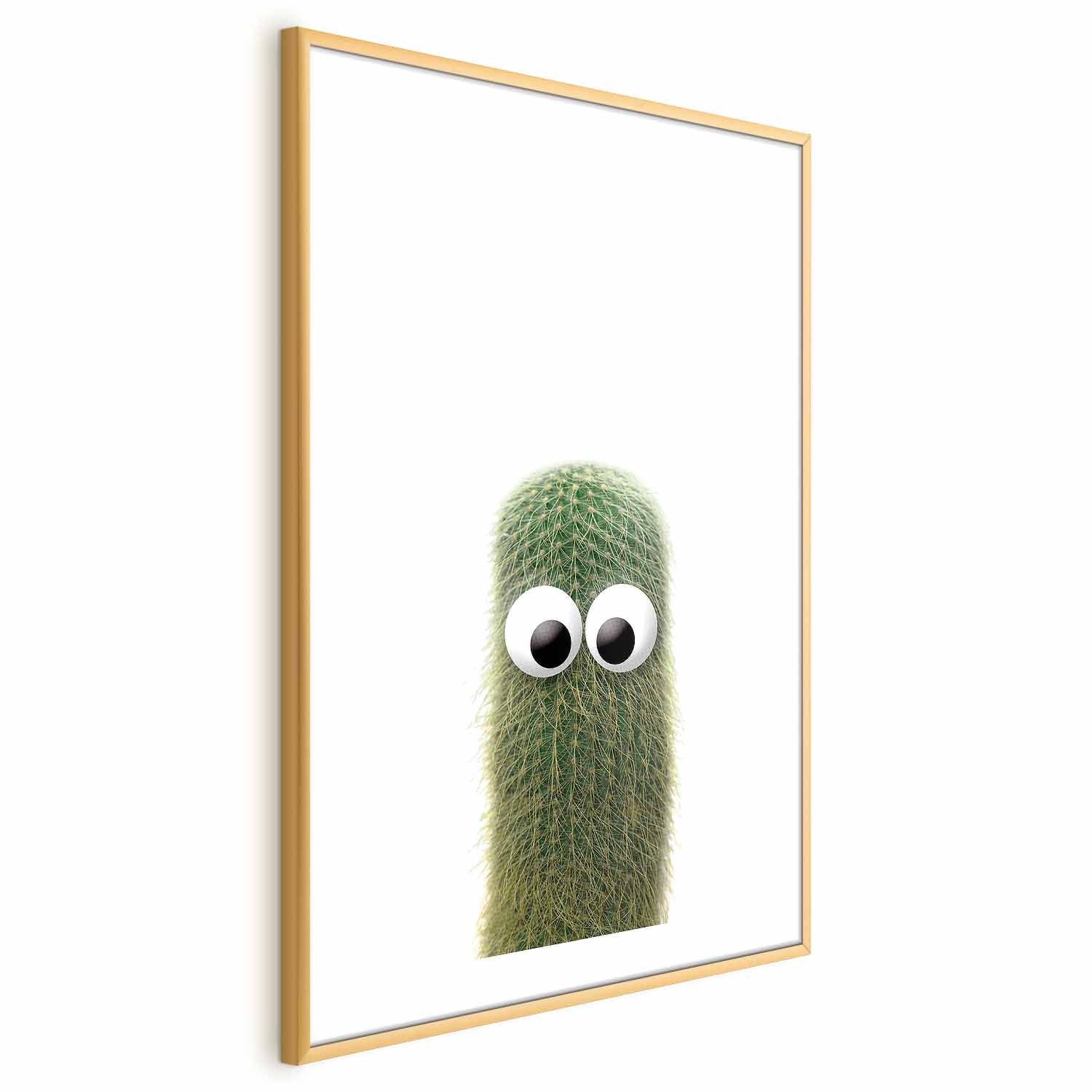 Funny Prickly Cactus Poster