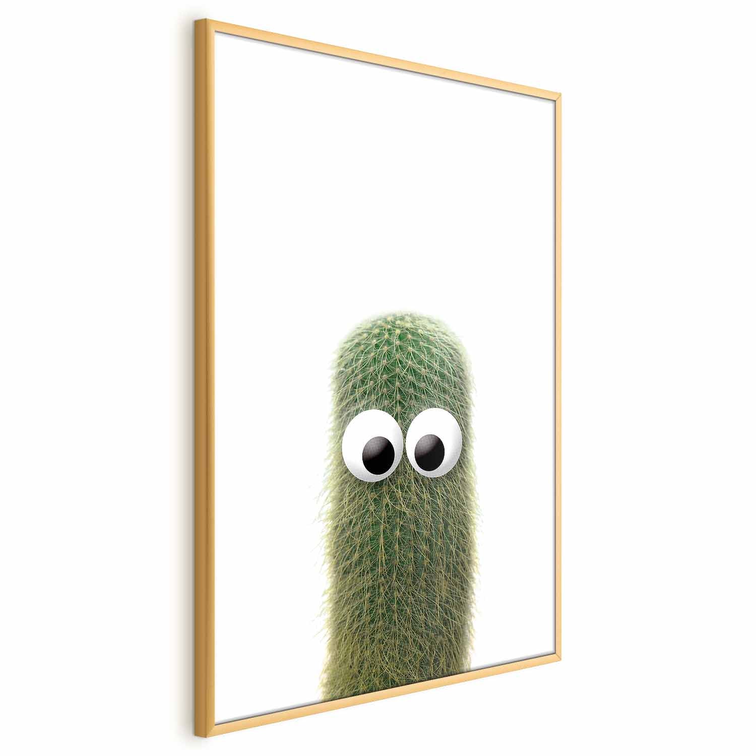 Funny Prickly Cactus Poster