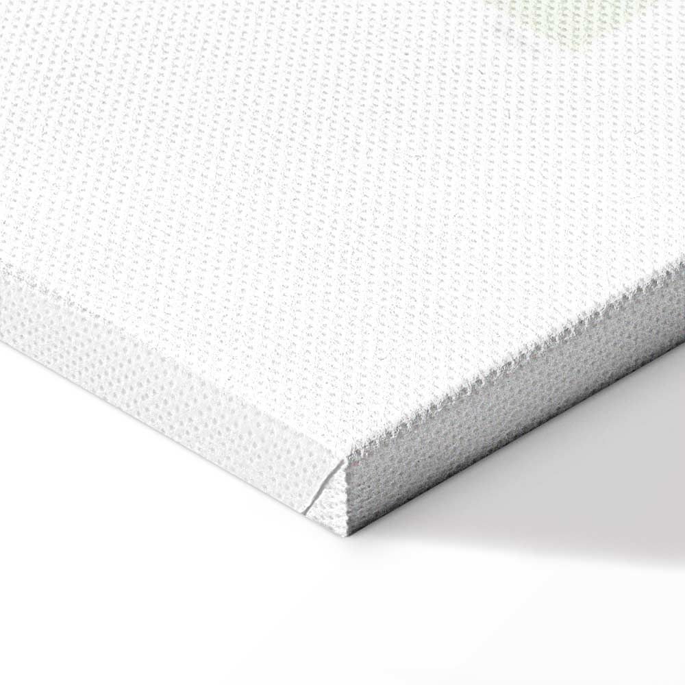 Pastel Leaf Botanical Vertical Canvas Print