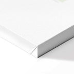 Pastel Leaf Botanical Vertical Canvas Print