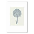 Pastel Leaf Botanical Vertical Canvas Print