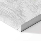 Pastel Leaf Botanical Vertical Canvas Print