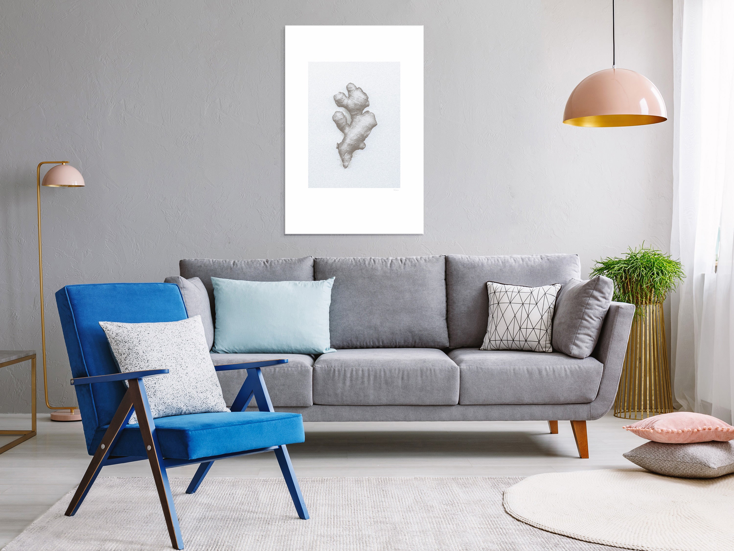 Stylish Canvas Print with Stunning Floral Detail