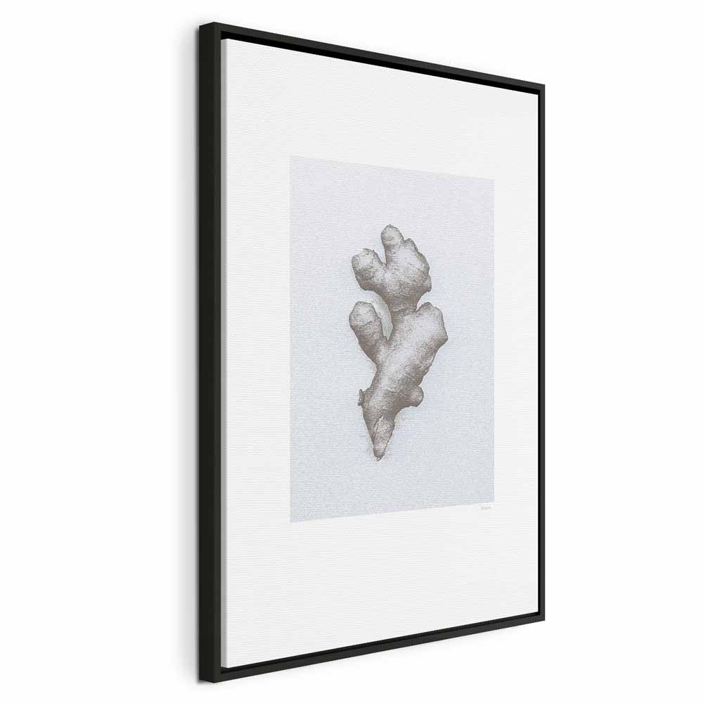 Ginger Root Botanical Food Canvas Print
