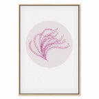 Tropical Leaf Botanical Vertical Canvas Print