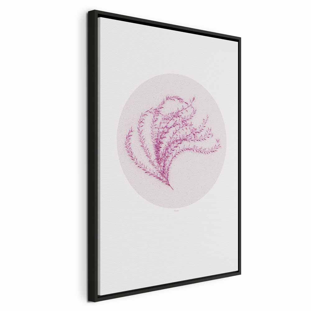 Tropical Leaf Botanical Vertical Canvas Print