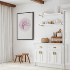 Tropical Leaf Botanical Vertical Canvas Print