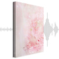 Pink Floral Nature Abstract Canvas Print