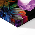 Summer Flower Garden Multicolor Canvas Print