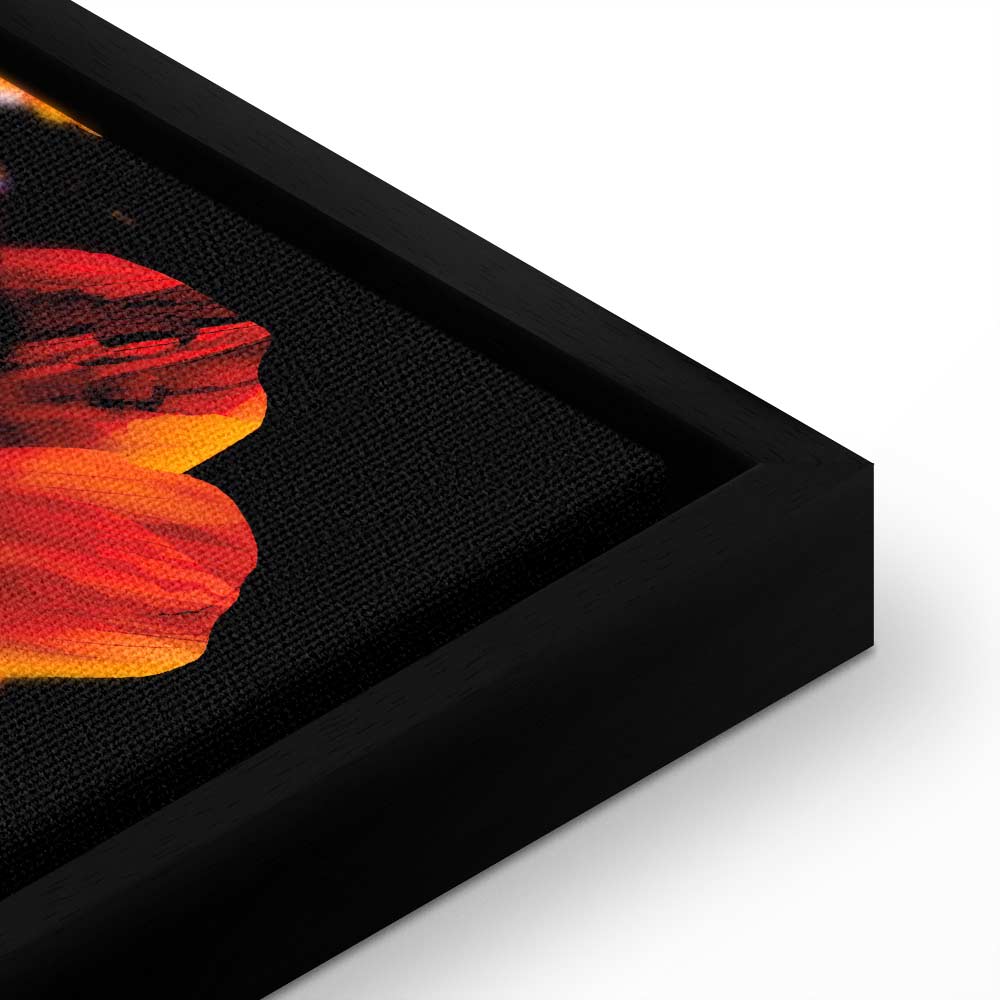 Summer Flower Garden Multicolor Canvas Print