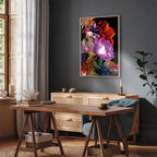 Summer Flower Garden Multicolor Canvas Print