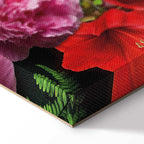 Floral Symphony Vertical Canvas Print