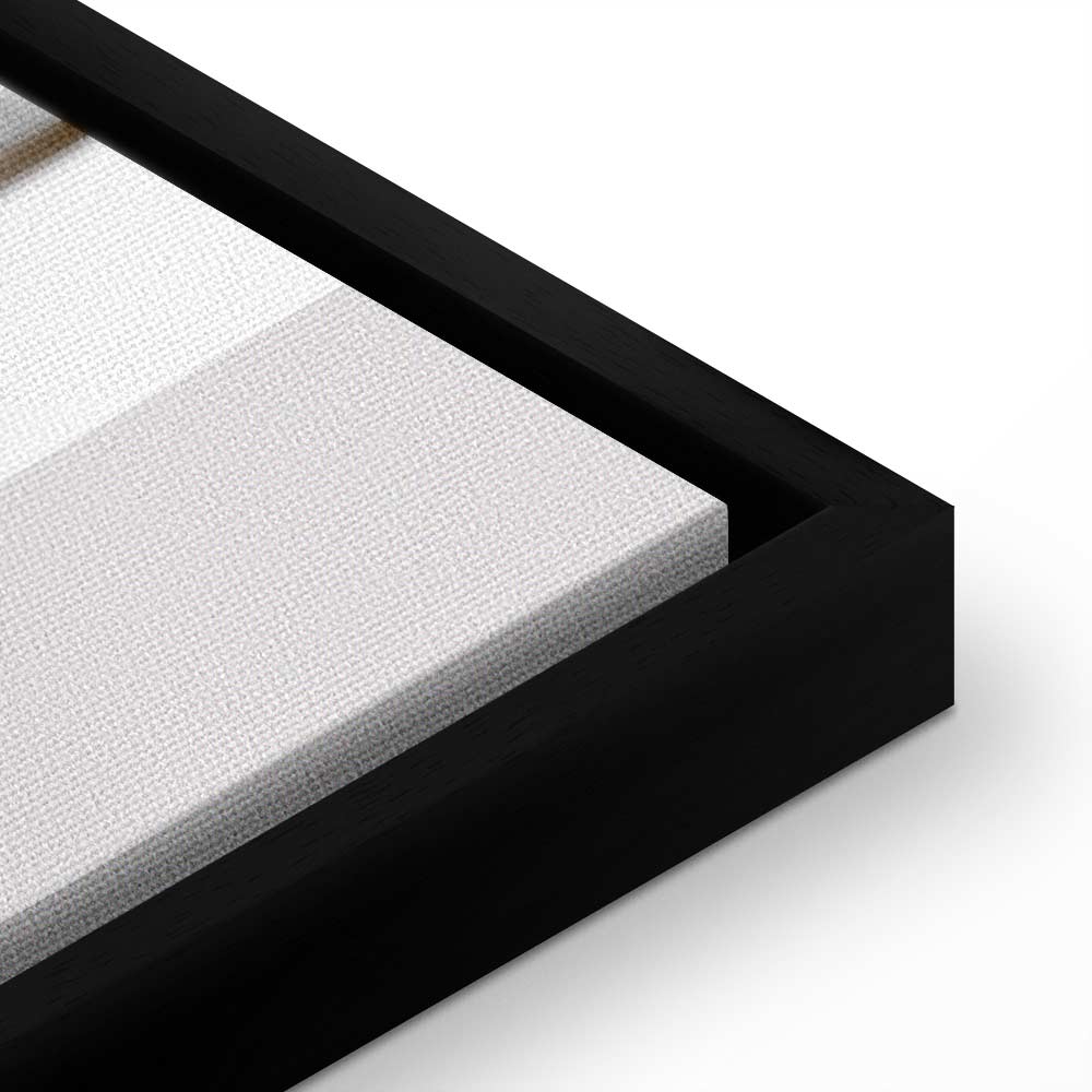 Silver Tree Abstract Vertical Canvas Print