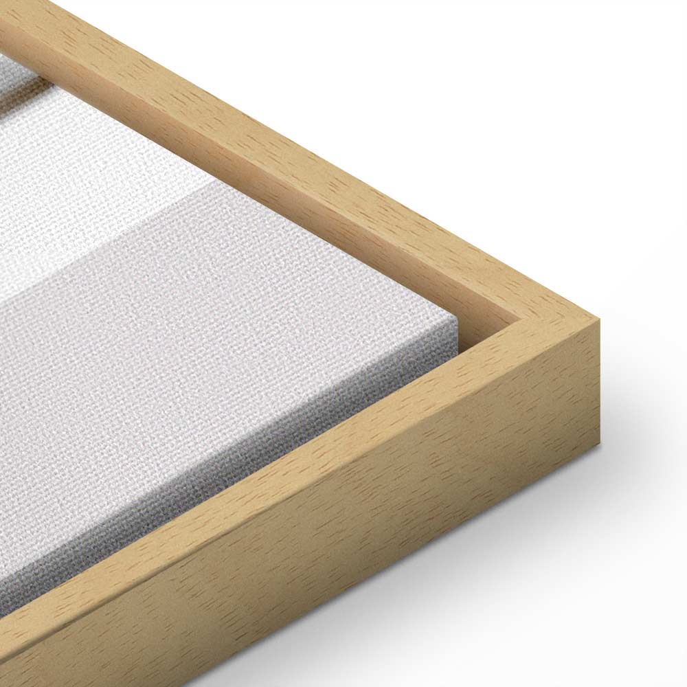 Silver Tree Abstract Vertical Canvas Print