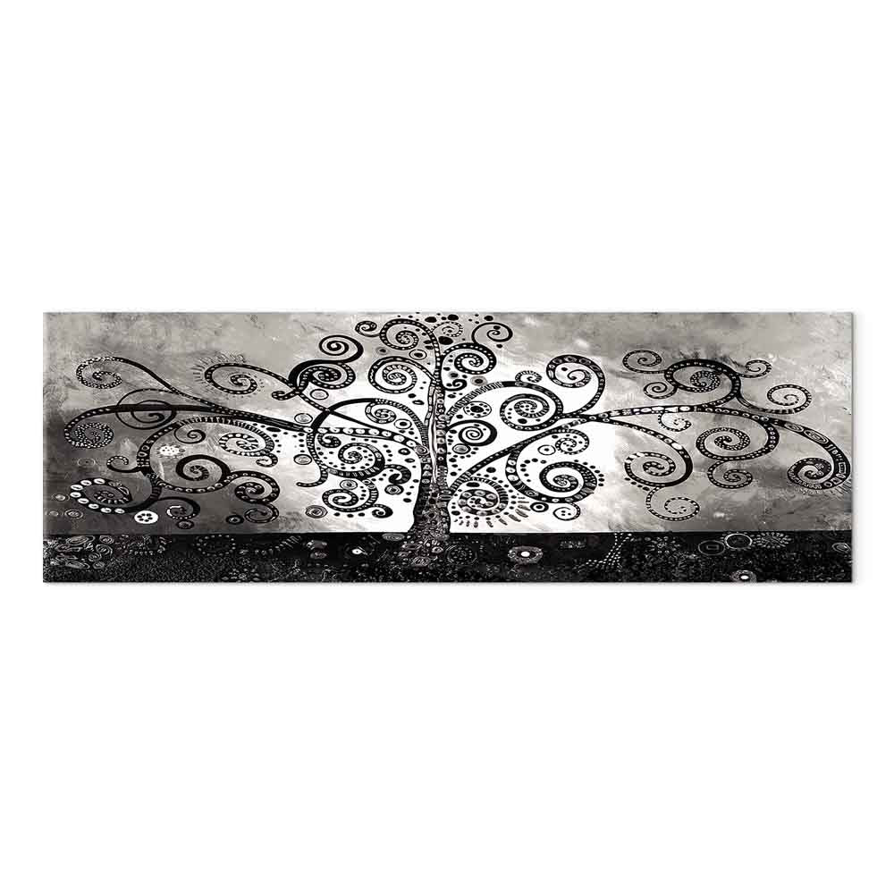 Abstract Winding Forest Path Canvas Print