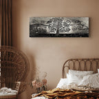 Abstract Winding Forest Path Canvas Print