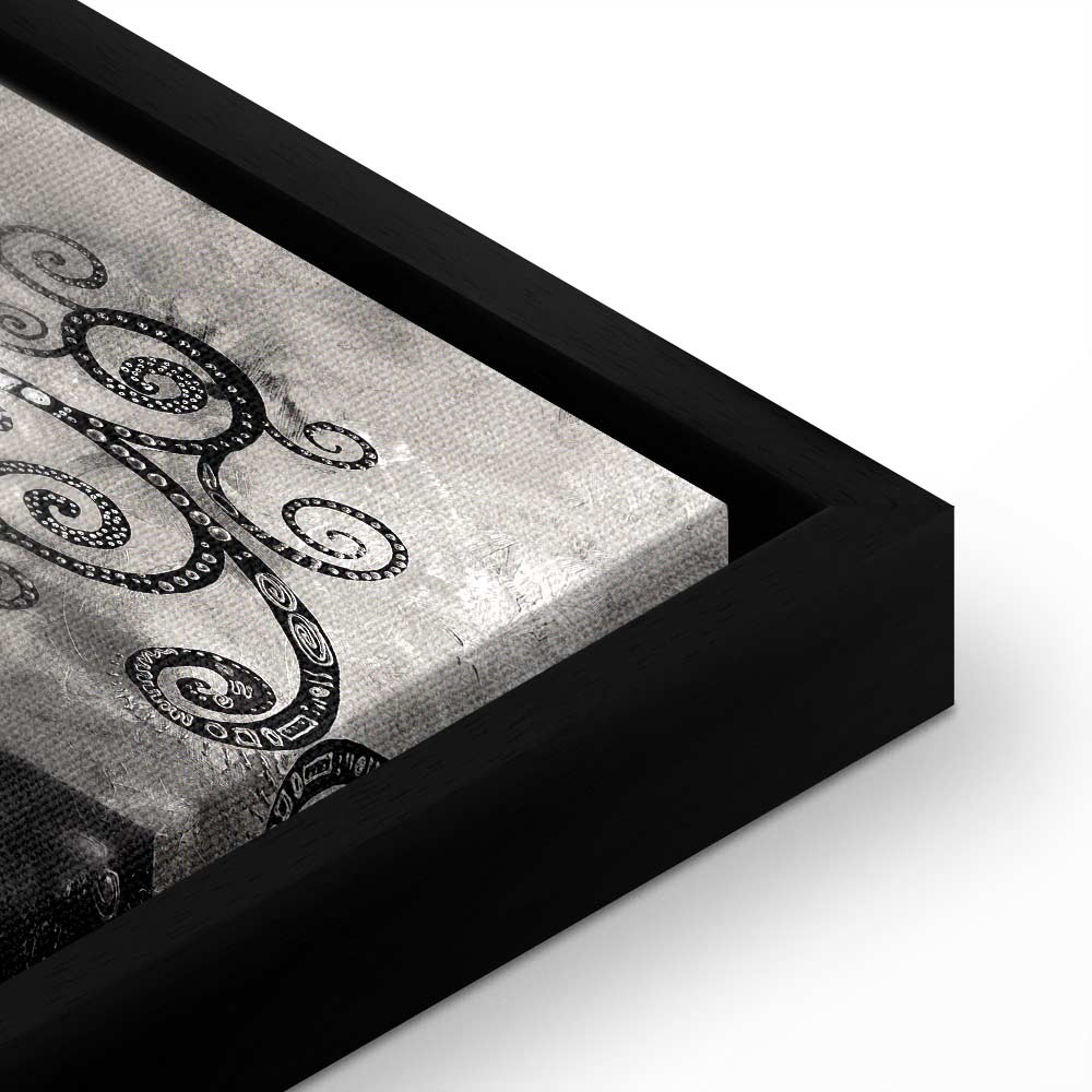 Abstract Winding Forest Path Canvas Print