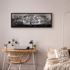 Abstract Winding Forest Path Canvas Print