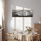 Abstract Winding Forest Path Canvas Print