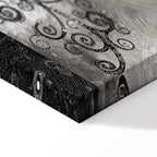 Abstract Winding Forest Path Canvas Print