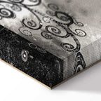 Abstract Winding Forest Path Canvas Print