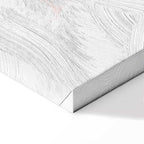 Abstract Leaf Motion Modern Canvas Print