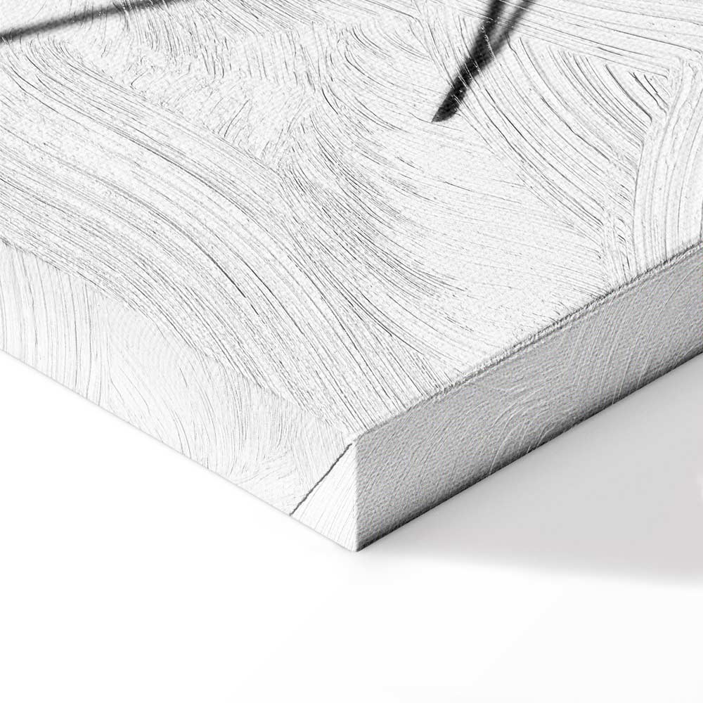 Purple Iris Flowers Vertical Canvas Print