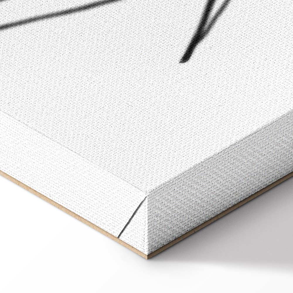 Purple Iris Flowers Vertical Canvas Print