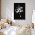 Night Flower Floral Canvas Print